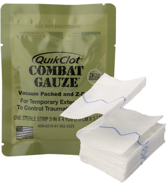 medical tactical Quick Clot Combat Gauze