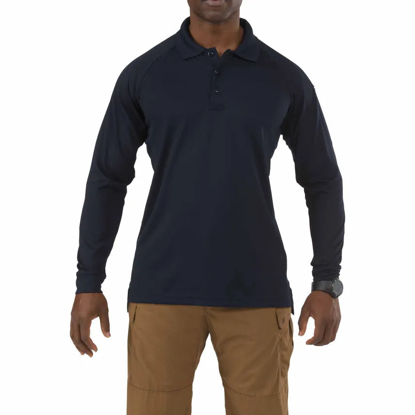 5.11 Performance Long Sleeve Polo, Midnight Navy (Guildford PD)