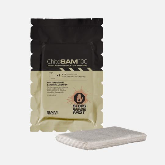 ChitoSAM, 3" x 4 ft., Z-fold