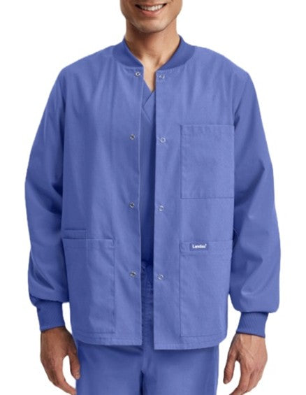 Landau Essentials Unisex Scrub Jacket
