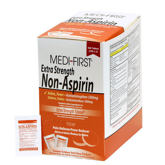 Acetaminophen Tablet: Acetaminophen 500 mg Tablets (generic Tylenol)