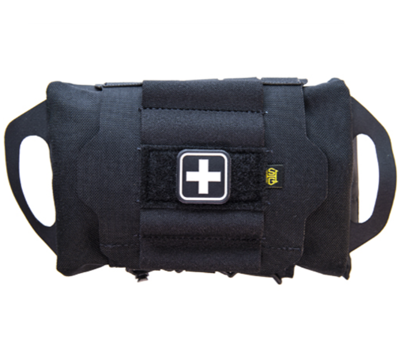 HSG Reflex IFAK System Roll and Carrier, Black (Bristol CT PD)