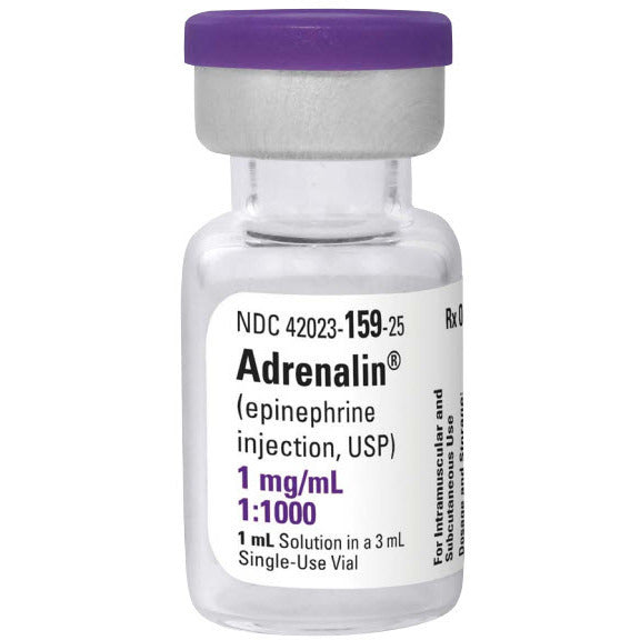 Epinephrine 1:10,000 HCL: Epinephrine 1:10000 HCL Prefilled Syringe Luer 1mg/10 mL