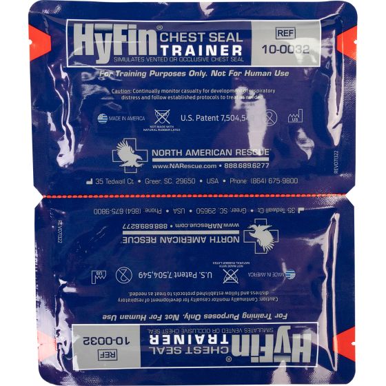 HYFIN CHEST SEAL TWIN PACK- TRAINER (CBP)