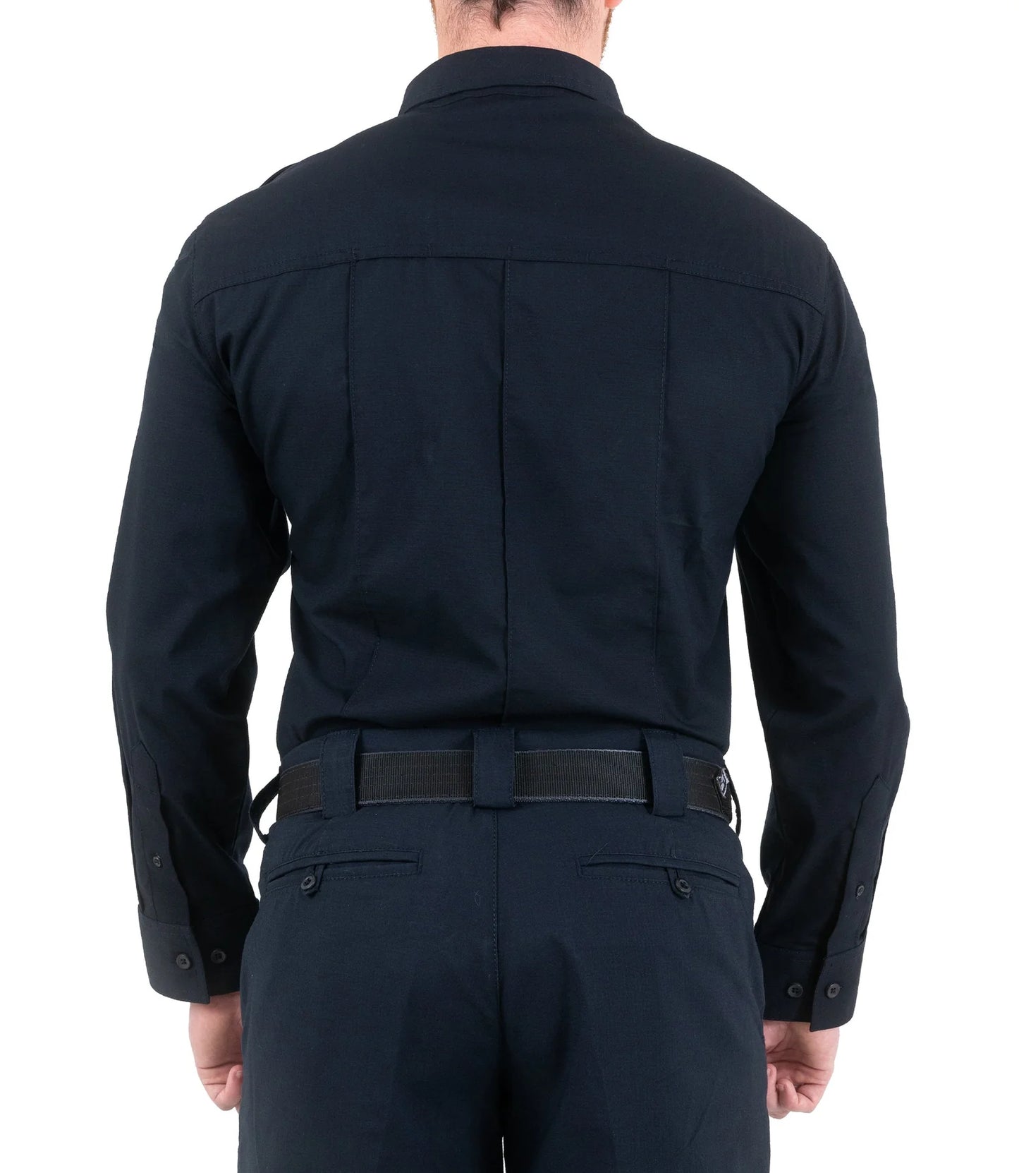 First Tactical, Men's V2 PRO DUTY Uniform Long Sleeve Shirt, Midnight Navy