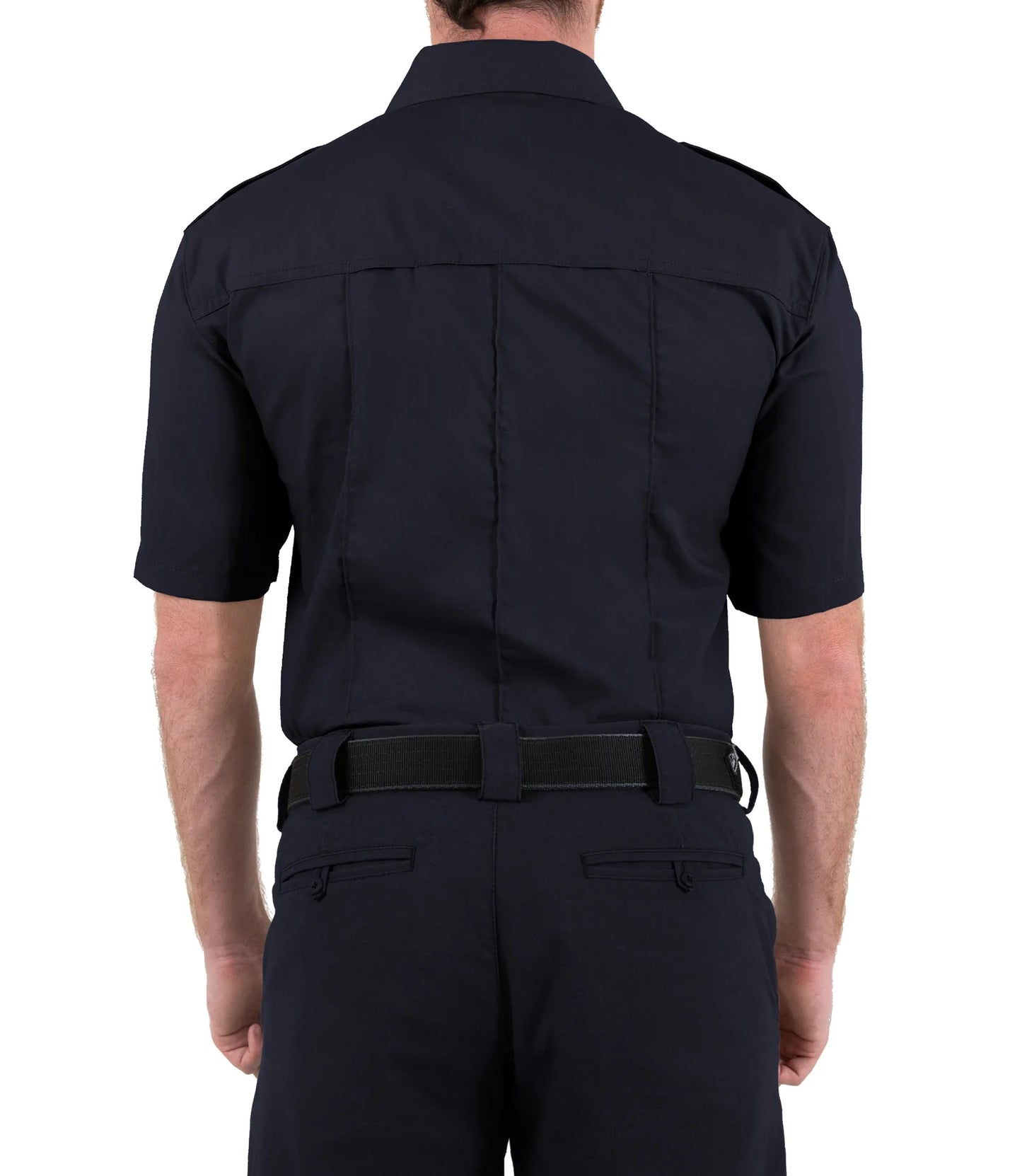 First Tactical, Men's V2 PRO DUTY Uniform Short Sleeve Shirt, Midnight Navy