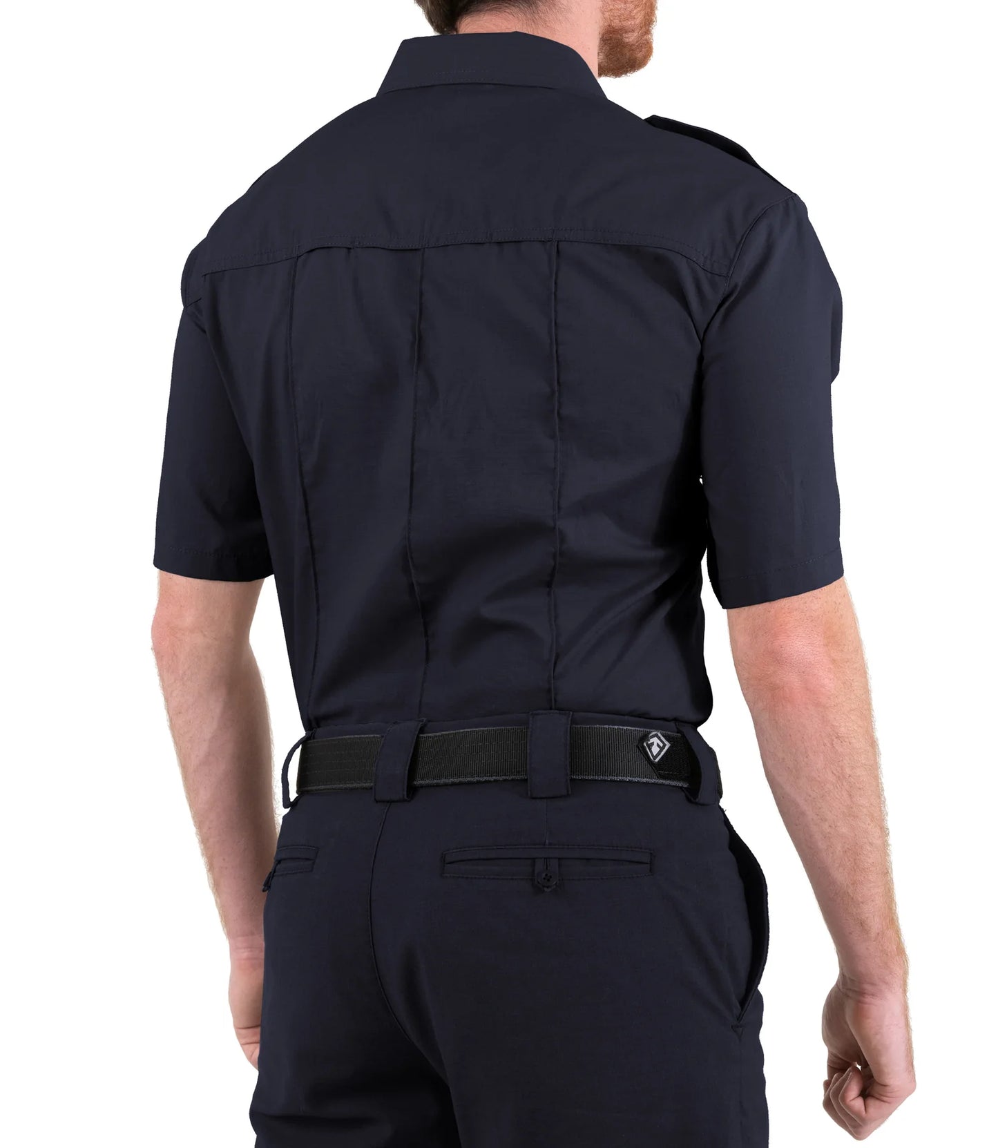 First Tactical, Men's V2 PRO DUTY Uniform Short Sleeve Shirt, Midnight Navy