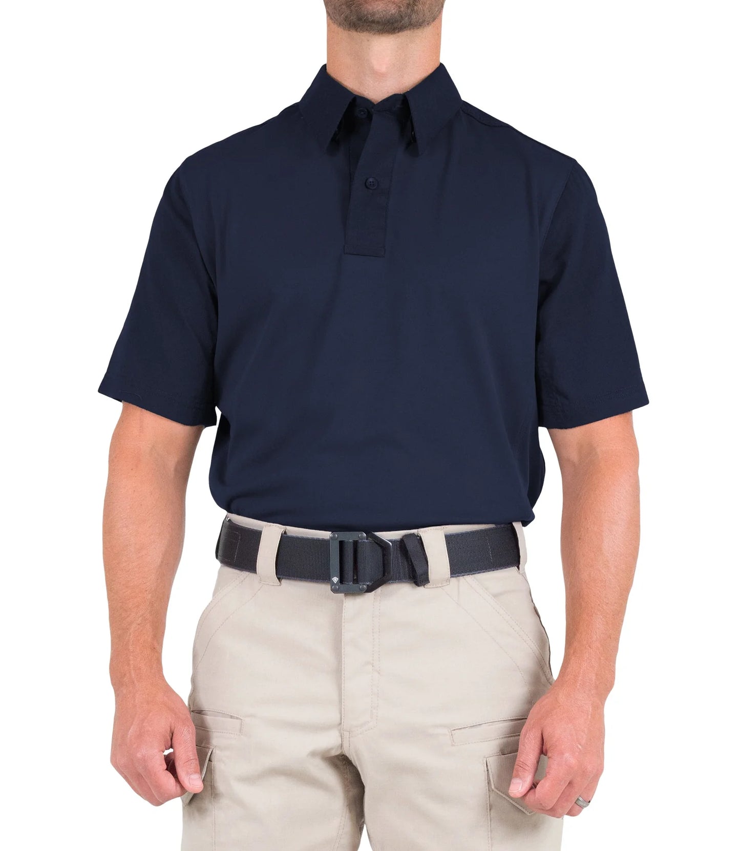 First Tactical, Men's V2 Pro Performance Short Sleeve Shirt, Midnight Navy