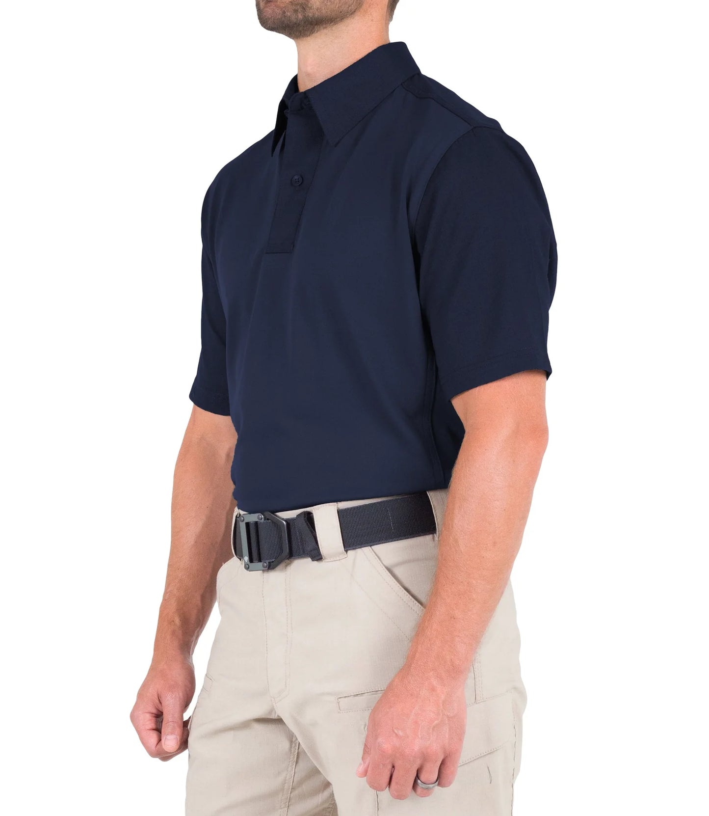 First Tactical, Men's V2 Pro Performance Short Sleeve Shirt, Midnight Navy