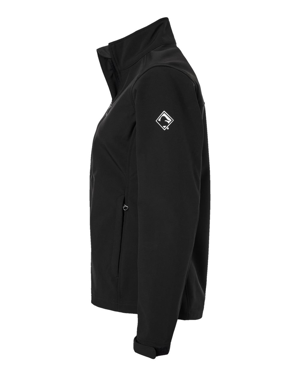 Dri Duck Women's Motion Softshell Jacket w/ Embroidery, Black (Middlesex County)