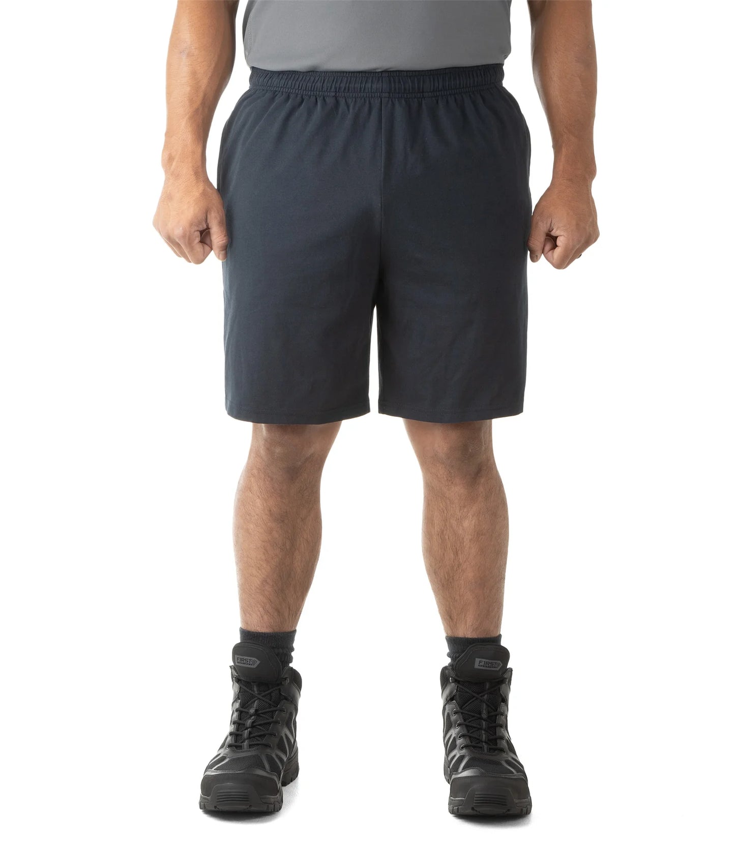 First Tactical Men's Tactix PT Cotton Training Short, Midnight Navy (Southwick FD)
