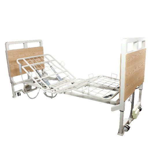 D500 LTC 5 Function Ultra-Low Bed - Light Oak