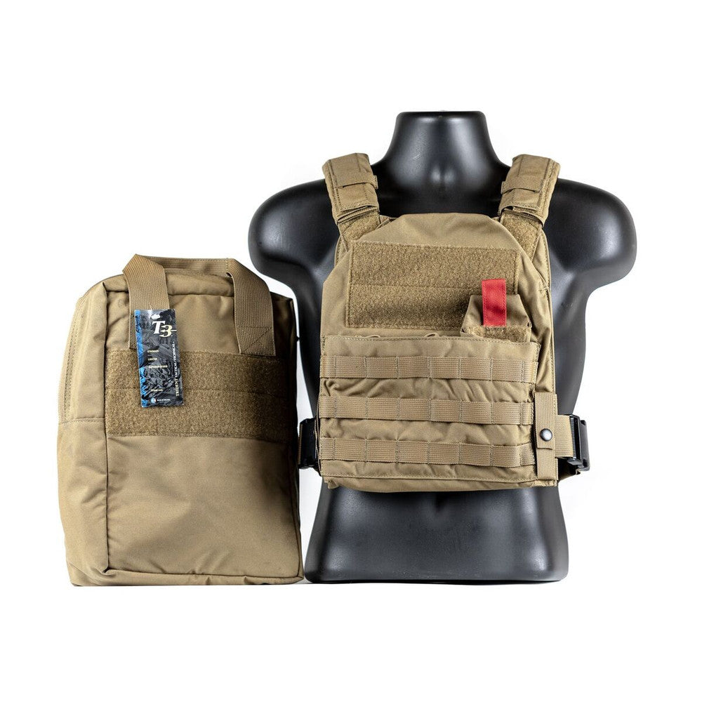 T3 Active Shooter Response Plate Carrier, Gen 2 WITHOUT Armor
