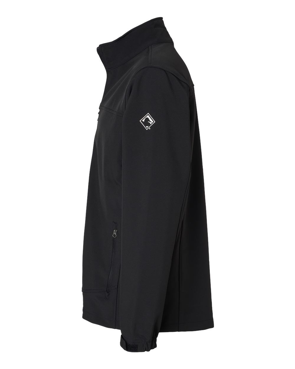 Dri Duck Men's Motion Softshell Jacket w/ Embroidery, Black (Middlesex County)