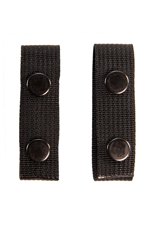 High Speed Gear Belt Keepers, Pack of 2- Black (MPTC)