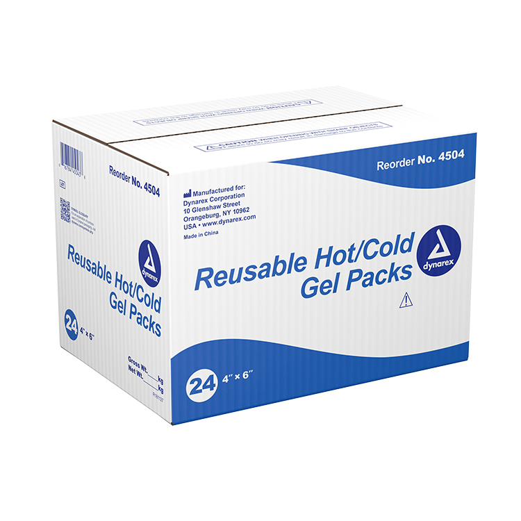 Instant Hot/Cold Gel Packs - Reusable