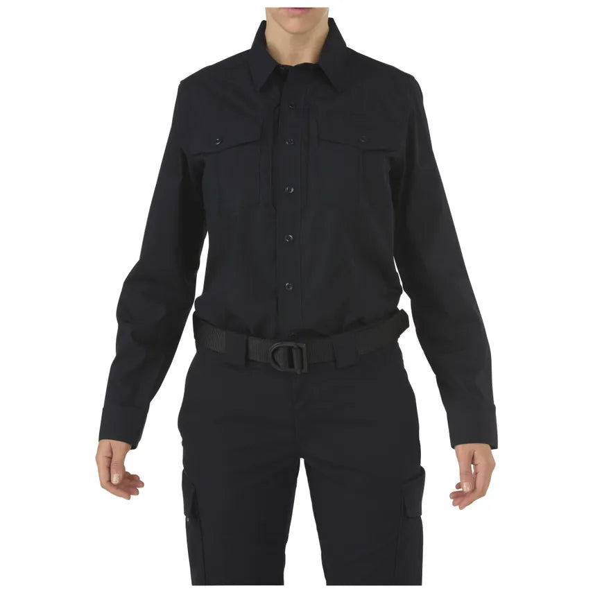 5.11 Stryke® PDU® Women's Class-B Long Sleeve Shirt, Midnight Navy (Guilford PD)