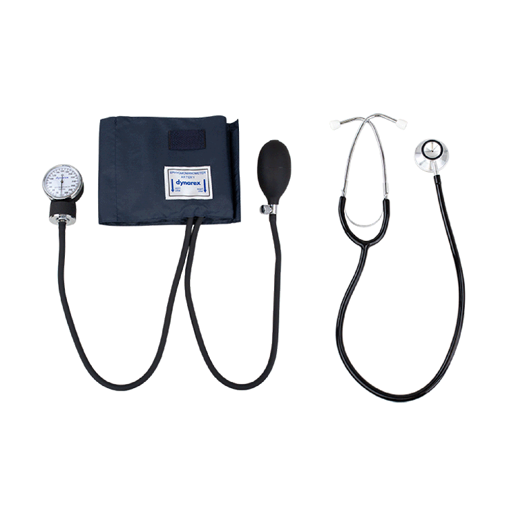 Blood Pressure Kit - Dual Head Stethoscope, 10/cs