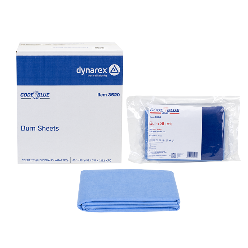 Burn Sheet - Sterile, 60" x 90", 12/cs