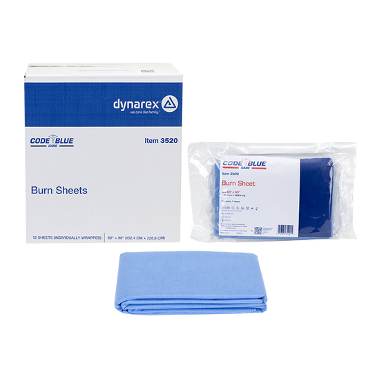Burn Sheet - Sterile, 60" x 90", 12/cs