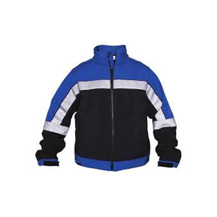 Elbeco Shield Color Block Soft Shell Jacket, Royal Blue/Navy (Guilford PD)
