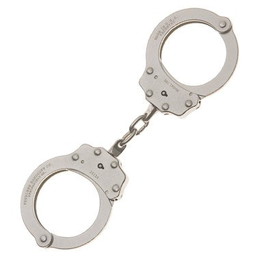 Model 700C Chain Link Handcuffs - Nickel Finish (ISO)