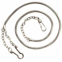 21" Whistle Chain With Button Hook (ISO)