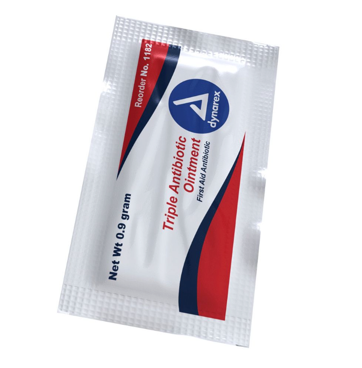 Triple Antibiotic Ointment - .5 g Individual Foil Packet