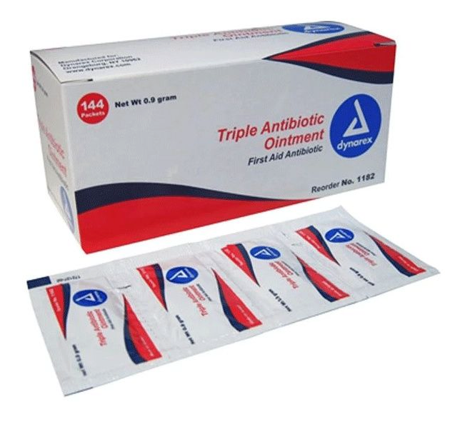 Triple Antibiotic Ointment - .5 g Individual Foil Packet