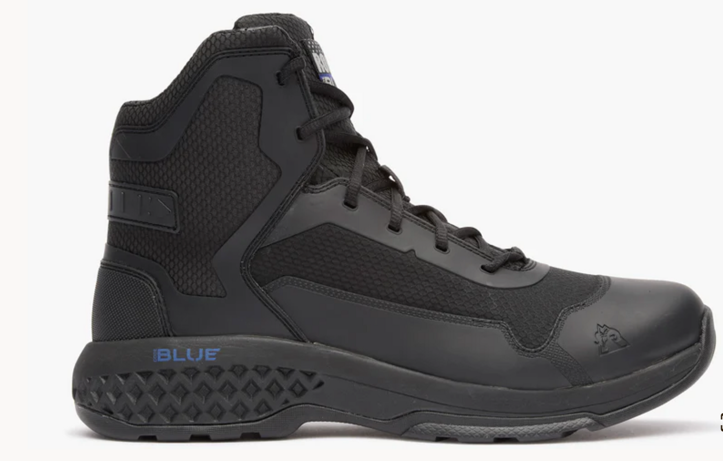 Men's Rocky Code Blue 6" Public Service Boot, Black