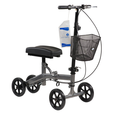 Steerable Knee Walker with Basket