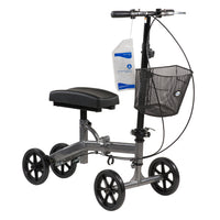 Thumbnail for Steerable Knee Walker with Basket