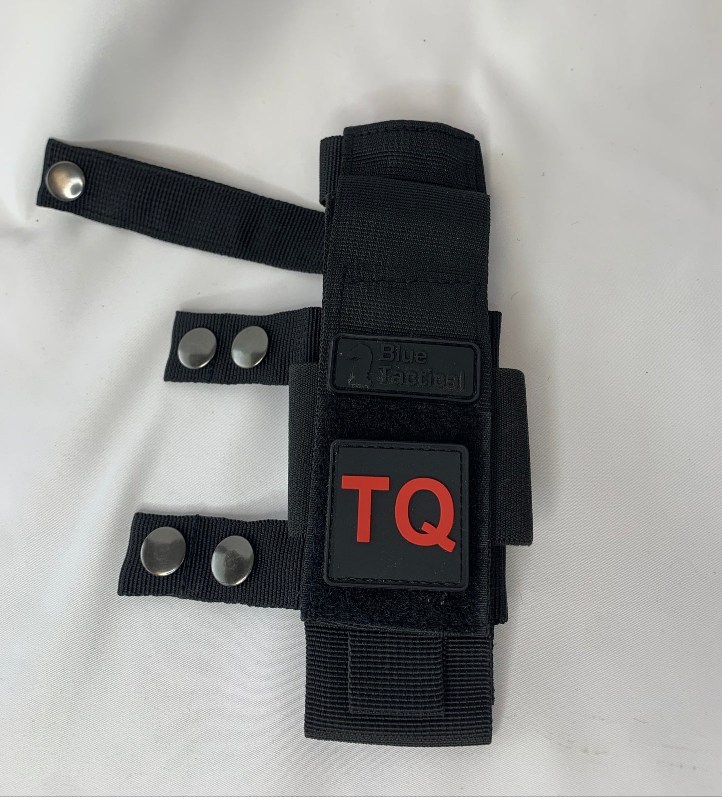 Blue Tactical Tourniquet Pouch, Black (Connecticut Judicial)