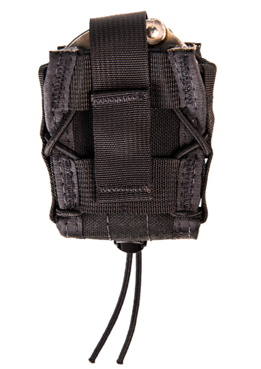 HSG Handcuff TACO MOLLE Mount, Black  (Bristol CT PD)