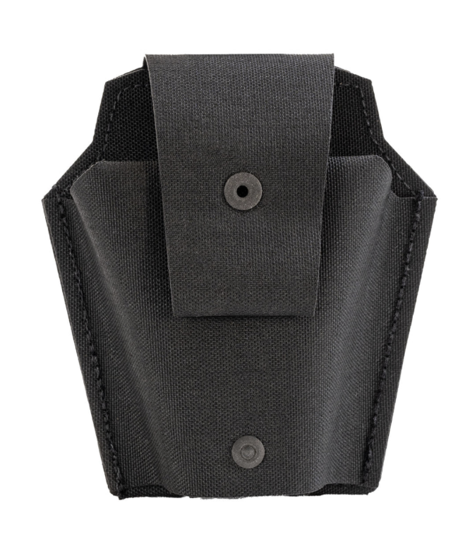 PB Handcuff Pouch w/ Closed Top Snap, Black (Bristol CT PD)