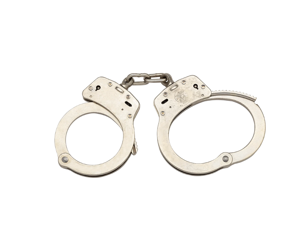 Smith & Wesson Nickel Handcuffs