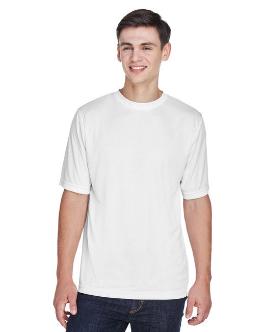 Team 365 Men's Zone Performance T-Shirt- White (MPTC)