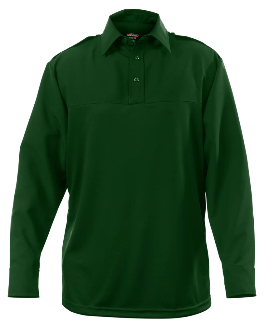 Elbeco CX360 UV1 Undervest LS Shirt, Spruce Green