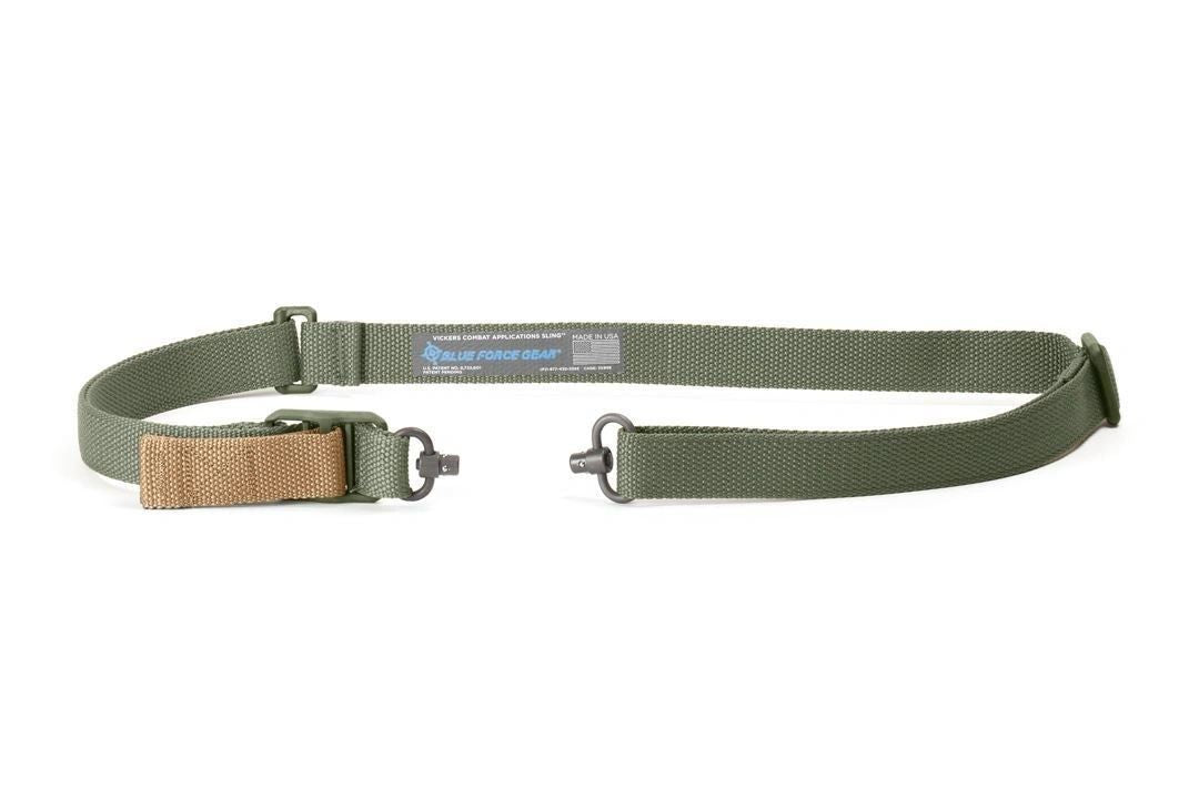 Blue Force Gear Vickers Push Button Sling Nylon Hardware w/ Push Button Swivels