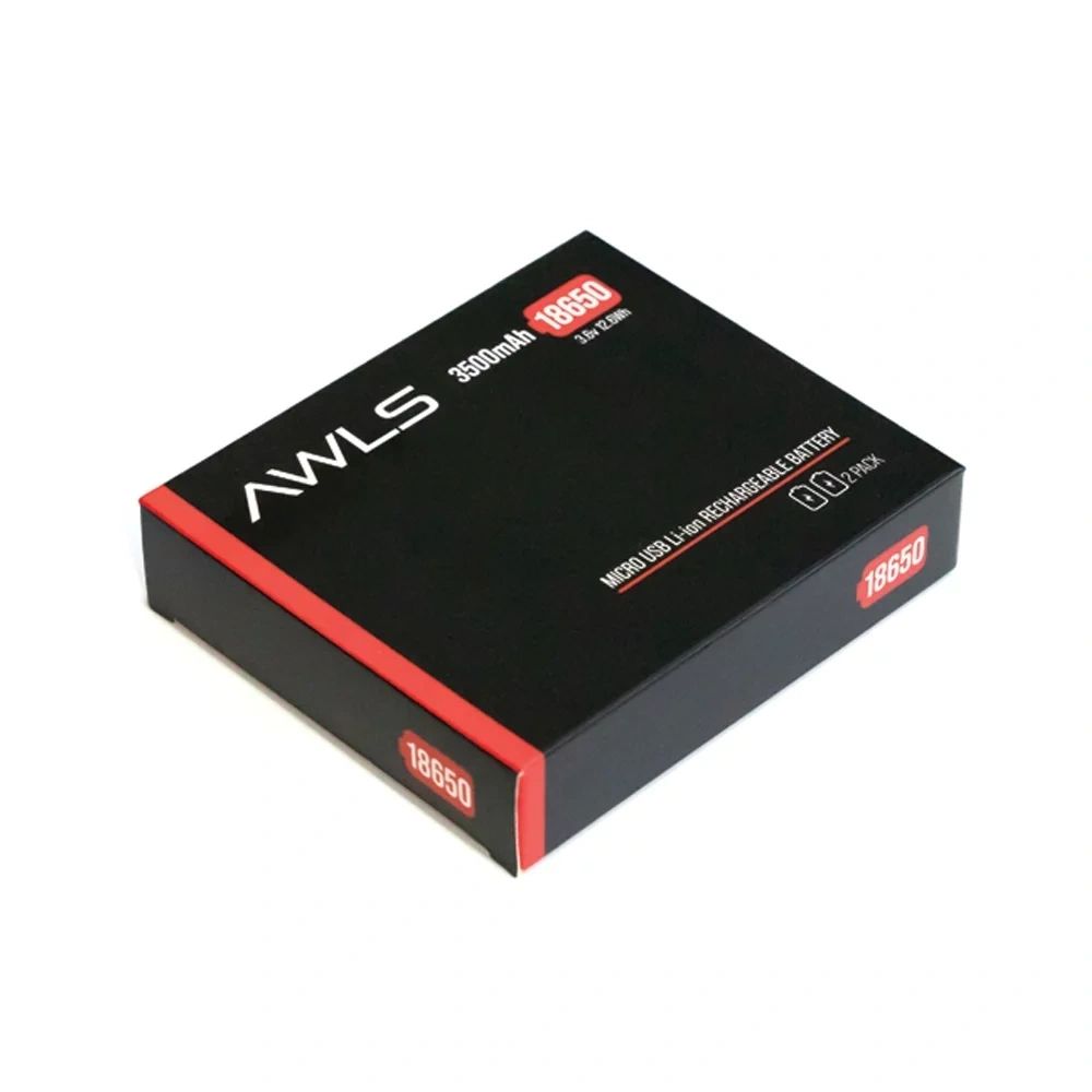 HRT AWLS 18650 3500mAh USB Batteries