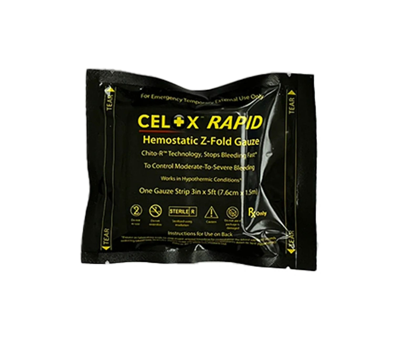 Celox Z-Fold Hemostatic Gauze